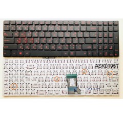 Asus Keyboard คีย์บอร์ด  ASUS G501 Q501 N501 UX501 UX501JW N541 N541 N541L N541LA Q501L Q501LA N501 NX51A  ภาษาไทย อังกฤษ